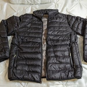 Tumi TUMIPAX Packable Travel Puffer Jacket XL Black